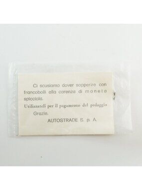 Italy 1957 50 Lire Stamp Pair Autostrade Toll Note Repvbblica Italiana Vintage